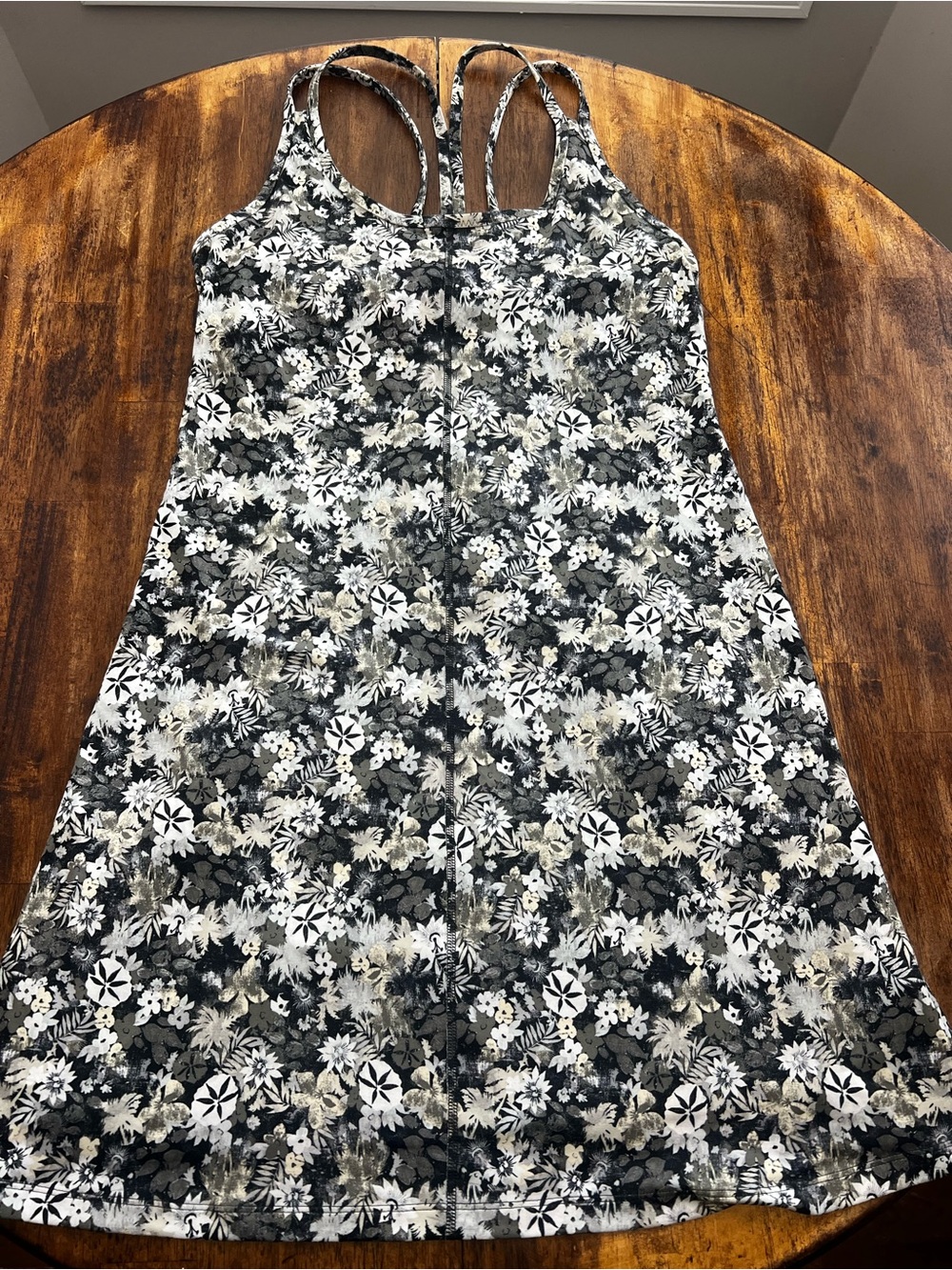 Patagonia Floral Shelf Bra Athletic Tank Dress Large - Picture 4 of 11